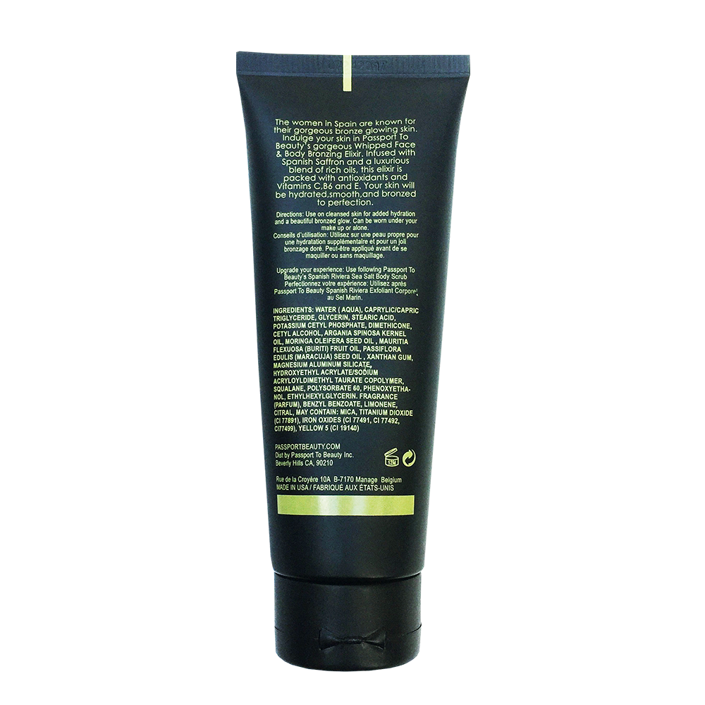 Spanish Riviera Whipped Face & Body Bronzing Elixir - Shop Passport To Beauty