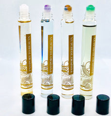 Gemstone Beauty Power Oils Collection - Jade Amethyst Rose Quartz Tiger Eye - Shop Passport To Beauty